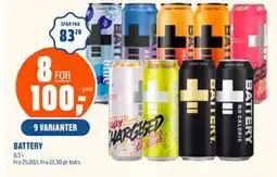 Coop Obs BATTERY, NOK 100 tilbud
