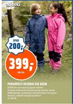 Coop Obs PARKDRESS OKIDOKI EIK BARN, NOK 399 tilbud