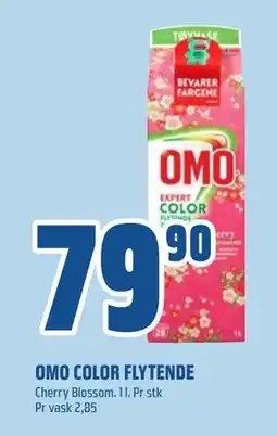 Coop Obs OMO COLOR FLYTENDE, NOK 79.9 tilbud