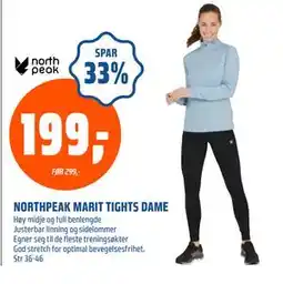 Coop Obs NORTHPEAK MARIT TIGHTS DAME, NOK 199 tilbud
