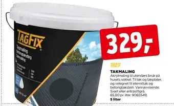 jem & fix TAGFIX Takmaling tilbud