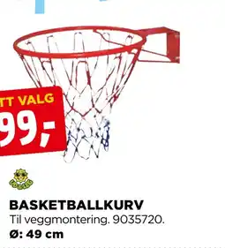 jem & fix BASKETBALLKURV tilbud
