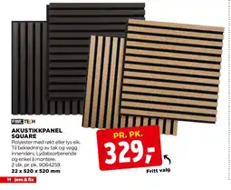 jem & fix Akustikkpanel square tilbud