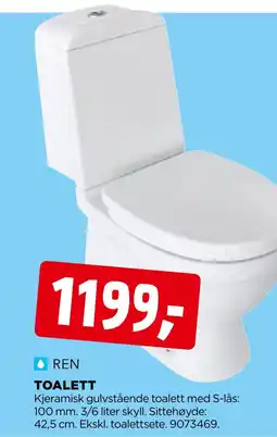 jem & fix Toalett tilbud