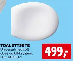 jem & fix Toalettsete tilbud