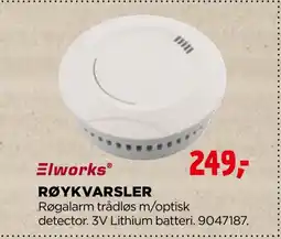 jem & fix Elworks® Røykvarsler tilbud