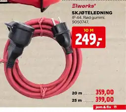jem & fix Elworks® Skjøteledning tilbud