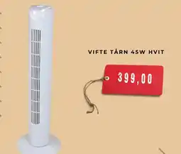 Montér Vifte tårn 45W hvit tilbud