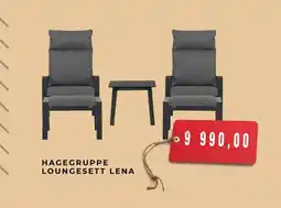 Montér Hagegruppe loungesett Lena tilbud