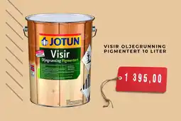 Montér Visir Oljegrunning pigmentert tilbud