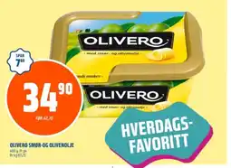 Coop Obs OLIVERO Smør-og olivenolje tilbud