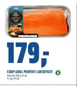 Coop Obs Coop Grill perfekt laksefilet tilbud
