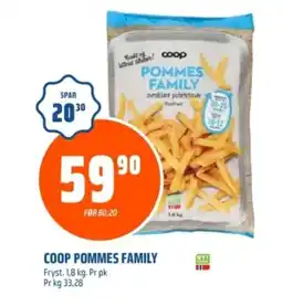 Coop Obs Coop Pommes family tilbud