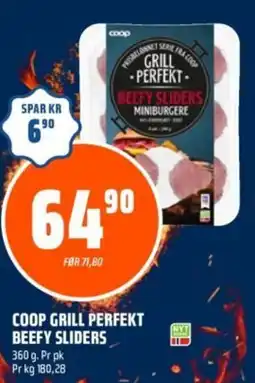 Coop Obs Coop Grill perfekt beefy sliders tilbud