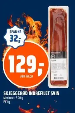 Coop Obs Skjeggerød indrefilet svin tilbud