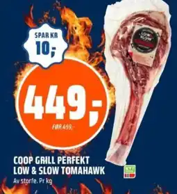 Coop Obs Coop Grill perfekt low & slow tomahawk tilbud