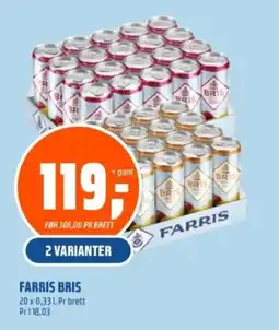 Coop Obs FARRIS BRIS tilbud