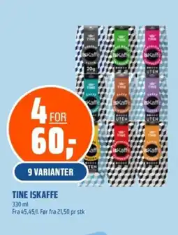 Coop Obs TINE Iskaffe tilbud