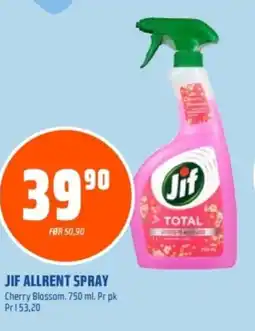 Coop Obs JIF Allrent spray tilbud