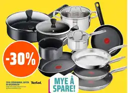 Coop Obs TEFAL Stekepanner, gryter og kasseroller tilbud