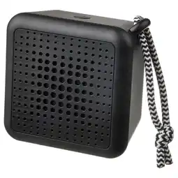 IKEA Vappeby Bærbar bluetooth-høytaler, vanntett/svart tilbud