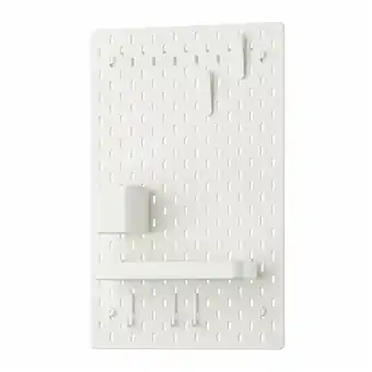 IKEA SkÅdis Tavlekombinasjon, hvit, 36x56 cm tilbud