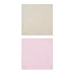 IKEA SkÅdis Oppbevaringstavle, beige/rosa, 56x56 cm tilbud