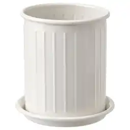 IKEA VÄlvÅrdad Bestikkstativ, beige/galvanisert, 13 cm tilbud