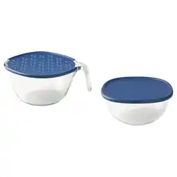 IKEA Sumpcypress Bolle med lokk, 2 stk tilbud