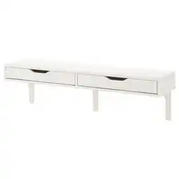 IKEA Ekby alex / ramshult Vegghylle, hvit/hvit, 119x29 cm tilbud