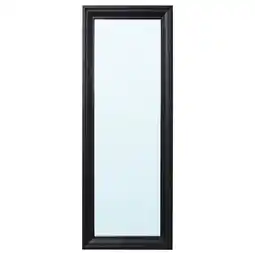 IKEA Toftbyn Speil, svart, 52x140 cm tilbud