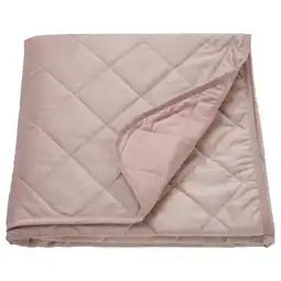 IKEA Mjukplister Sengeteppe, lys rosa, 160x250 cm tilbud