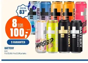 Coop Obs BATTERY tilbud