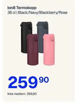 Jernia Ion8 Termokopp, NOK 399.9, Medlemspris tilbud
