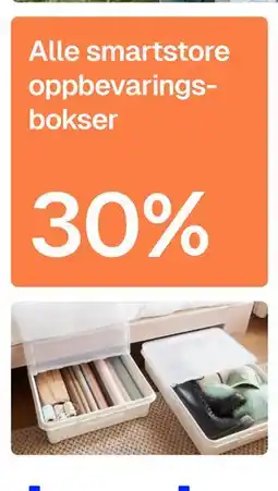 Jernia Alle smartstore oppbevaringsbokser tilbud