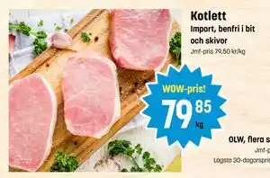 Eurocash Kotlett, SEK 79.85 tilbud