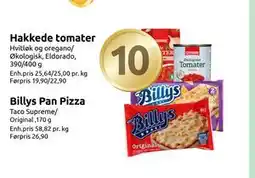 Joker Hakkede tomater, NOK 10 tilbud