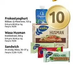 Joker Sandwich, NOK 10 tilbud