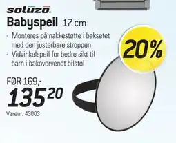 Thansen Babyspeil, NOK 135.2 tilbud