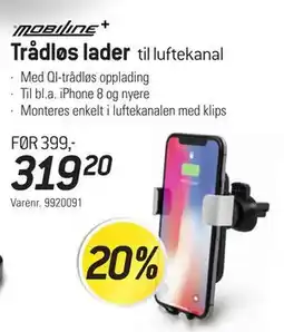 Thansen Trådløs lader, NOK 319.2 tilbud