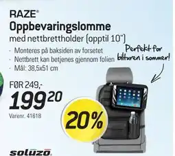 Thansen Oppbevaringslomme, NOK 199.2 tilbud