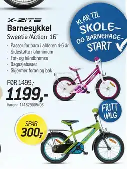 Thansen Barnesykkel, NOK 1199 tilbud