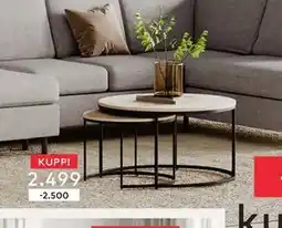 Skeidar Porto sofabordsett, NOK 2499 tilbud