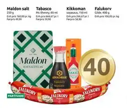 Tabasco, NOK 40