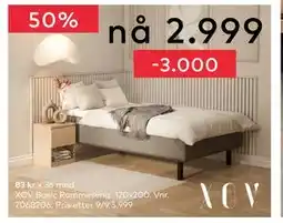 Skeidar XOV Basic Rammeseng, NOK 2999 tilbud