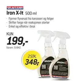 Thansen Iron X-It, NOK 199 tilbud