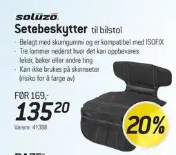 Thansen Setebeskytter, NOK 135.2 tilbud