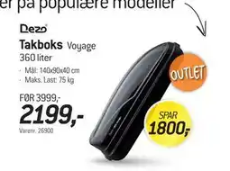 Thansen Takboks, NOK 2199 tilbud