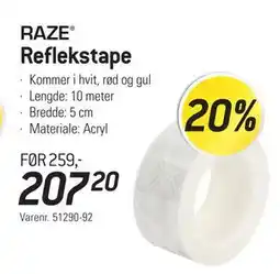 Thansen Reflekstape, NOK 207.2 tilbud