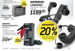 Thansen ALLE LADEKABLER TIL ELBIL FRA INFERNO tilbud
